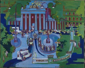 Brandenburgi kapu alkotó: Ernst Ludwig Kirchner