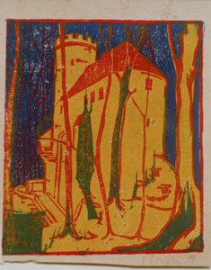 Rabenstein kastély alkotó: Ernst Ludwig Kirchner