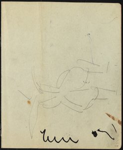 Táncosok és előadók (Oldal egy vázlatfüzetből) alkotó: Ernst Ludwig Kirchner