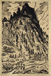 A hegy alkotó: Ernst Ludwig Kirchner