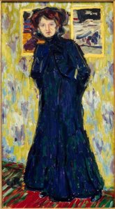 Doris, állva alkotó: Ernst Ludwig Kirchner