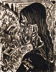 Dorli, 1917 alkotó: Ernst Ludwig Kirchner