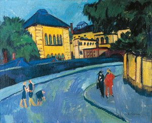 Drezda, Friedrichstadt alkotó: Ernst Ludwig Kirchner