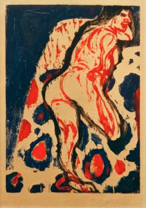 E.L. Kirchner, fekvő akt alkotó: Ernst Ludwig Kirchner