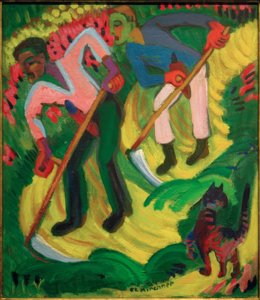 Kirchner E. L., Kasza, a Müller testvérek alkotó: Ernst Ludwig Kirchner