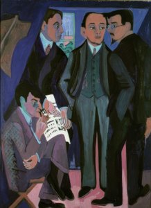 Művész közösség alkotó: Ernst Ludwig Kirchner