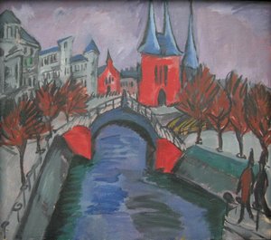 Elisabethufer alkotó: Ernst Ludwig Kirchner