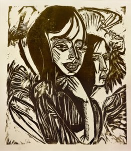 Fehmarn lányok alkotó: Ernst Ludwig Kirchner