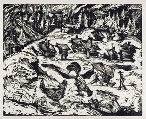 Miasszonyunk-templom alkotó: Ernst Ludwig Kirchner