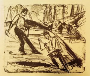 Tavaszi munka alkotó: Ernst Ludwig Kirchner