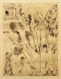 Széna kaszálása alkotó: Ernst Ludwig Kirchner