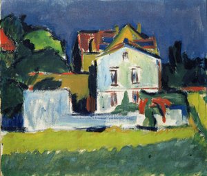 Ház egy tájban alkotó: Ernst Ludwig Kirchner