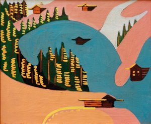 Junkerboden alkotó: Ernst Ludwig Kirchner