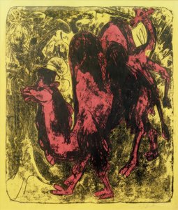 Teve és dromedár alkotó: Ernst Ludwig Kirchner