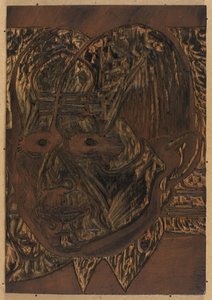 Dr. Bauer feje, rajzblokk alkotó: Ernst Ludwig Kirchner