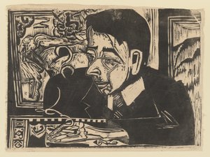 Kopf Merz alkotó: Ernst Ludwig Kirchner