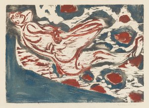 Fekvő akt alkotó: Ernst Ludwig Kirchner