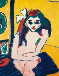 Marcella, Ernst Ludwig Kirchner (1880-1938) alkotó: Ernst Ludwig Kirchner