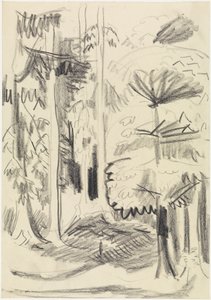 Vegyes erdő alkotó: Ernst Ludwig Kirchner