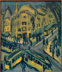 Nollendorfplatz alkotó: Ernst Ludwig Kirchner