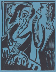 Zongoraművész és énekes alkotó: Ernst Ludwig Kirchner