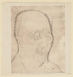 Carl Hagemann portréja alkotó: Ernst Ludwig Kirchner