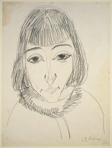 Erna portréja alkotó: Ernst Ludwig Kirchner