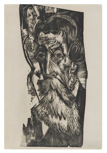 Ludwig Schames portréja alkotó: Ernst Ludwig Kirchner