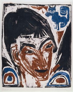 Otto Mueller portréja alkotó: Ernst Ludwig Kirchner
