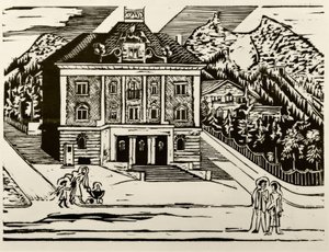 Davos posta alkotó: Ernst Ludwig Kirchner