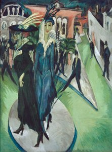 Potsdamer Platz alkotó: Ernst Ludwig Kirchner