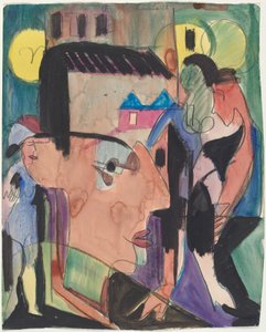 Önarckép alkotó: Ernst Ludwig Kirchner