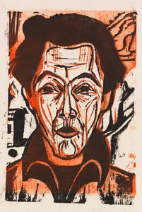 Önarckép, 1926. alkotó: Ernst Ludwig Kirchner