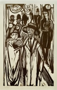 utca alkotó: Ernst Ludwig Kirchner