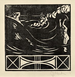 elválasztás alkotó: Ernst Ludwig Kirchner