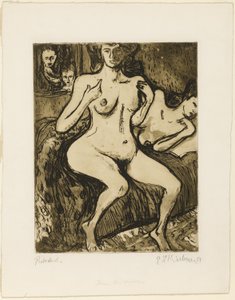 Két nővér alkotó: Ernst Ludwig Kirchner