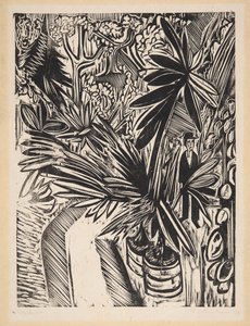 Üvegház. Jena alkotó: Ernst Ludwig Kirchner
