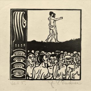Az emberek előtt alkotó: Ernst Ludwig Kirchner