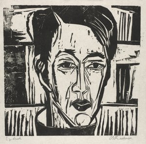 Wehrlin, Szembenézve alkotó: Ernst Ludwig Kirchner