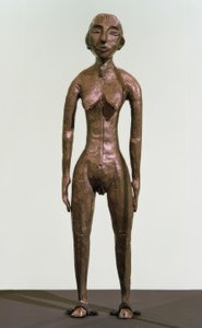 Női akt, álló (álló figura) alkotó: Ernst Ludwig Kirchner