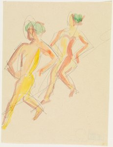 Két táncos alkotó: Ernst Ludwig Kirchner