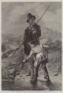 Elkapták! (metszés) alkotó: Erskine Nicol