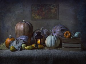 Őszi termésű tökök alkotó: Esteban Rios