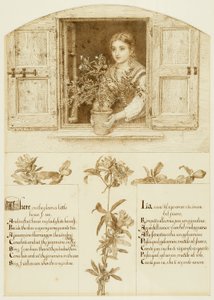 A Jessamine-ablak „The Roadside Songs of Toscany” felé húz alkotó: Esther Frances (1837-1917) Alexander