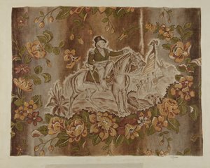 Történelmi Nyomtatott Textil, c. 1939. alkotó: Esther Hansen