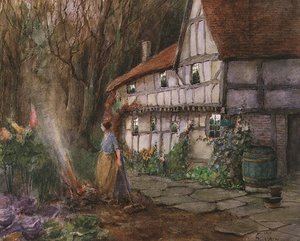 Az őszi máglya alkotó: Ethel Wane