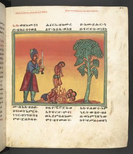 Vagy. 607 f030r, Jelenet Szűz Mária életéből, a Nagara Maryamból