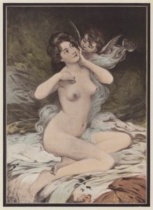 A szeretet üzenete (színes litó) alkotó: Etienne Albert Eugene Joannon-Navier