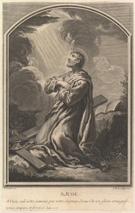 Szent Júdás, 1726. alkotó: Etienne Brion