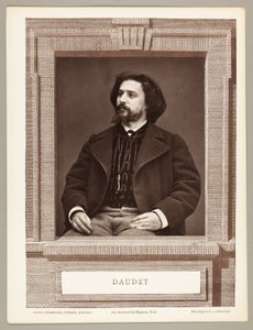 Alphonse Daudet (francia regényíró, 1849-1897) alkotó: Etienne Carjat